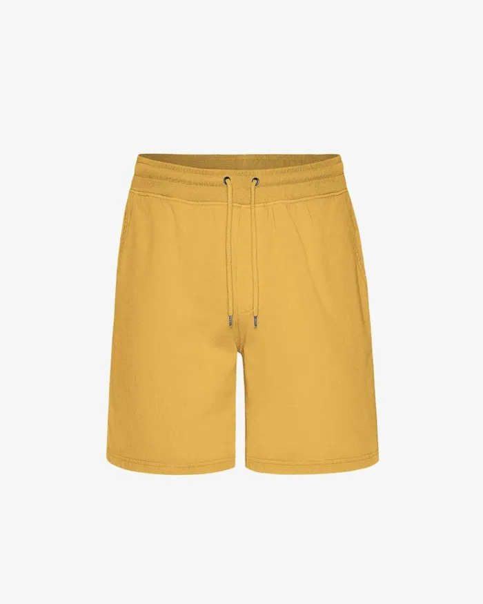 Men Shorts Colorful Standard Classic Organic Sweatshorts Burned Yellow