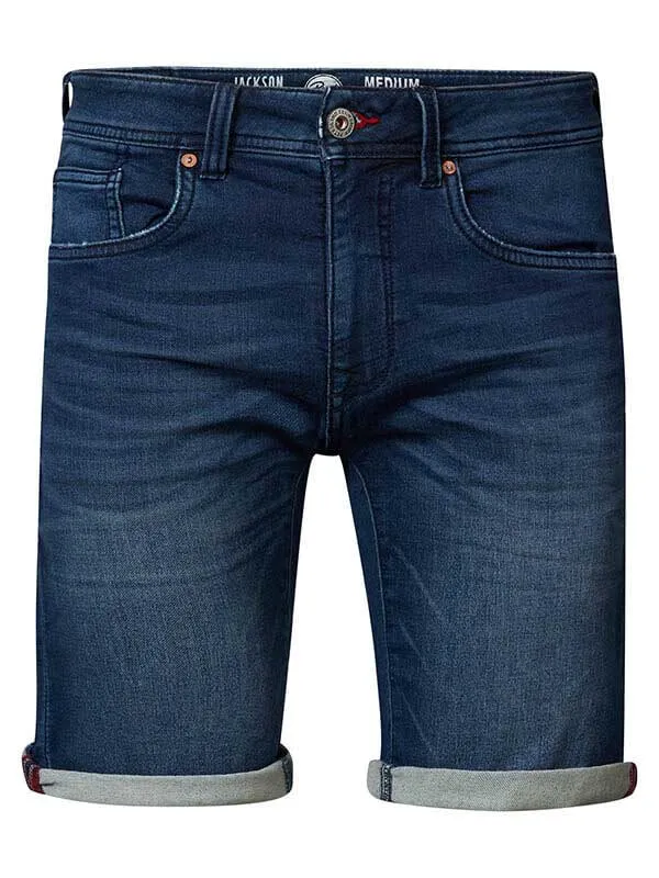 Men Shorts Petrol Industries Jackson Denim Shorts Concrete Jungle