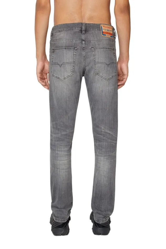 Men Slim Jeans DLuster 0bjax Blackdark Grey Diesel Slim Men Slim Jeans DLuster 0bjax Blackdark Grey Diesel Slim