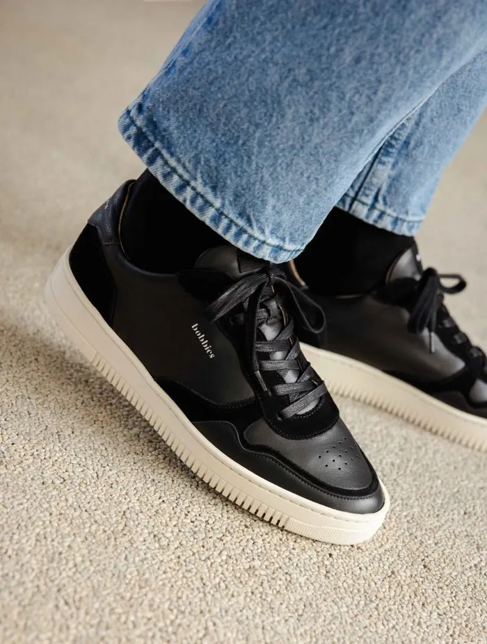 Men Sneakers Bobbies Travis Deep Black
