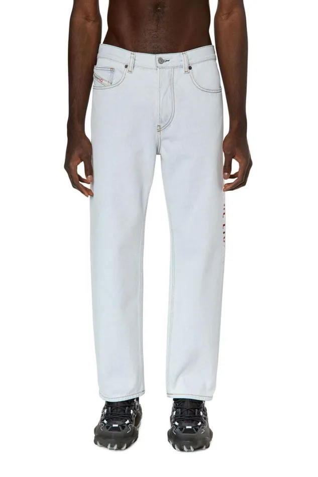 Men Straight Jeans 2010 DMacs 0079z Light Blue Diesel Straight Men Straight Jeans 2010 DMacs 0079z Light Blue Diesel Straight