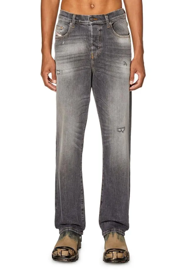 Men Straight Jeans 2020 DViker 09g21 Blackdark Grey Diesel Straight Men Straight Jeans 2020 DViker 09g21 Blackdark Grey Diesel Straight