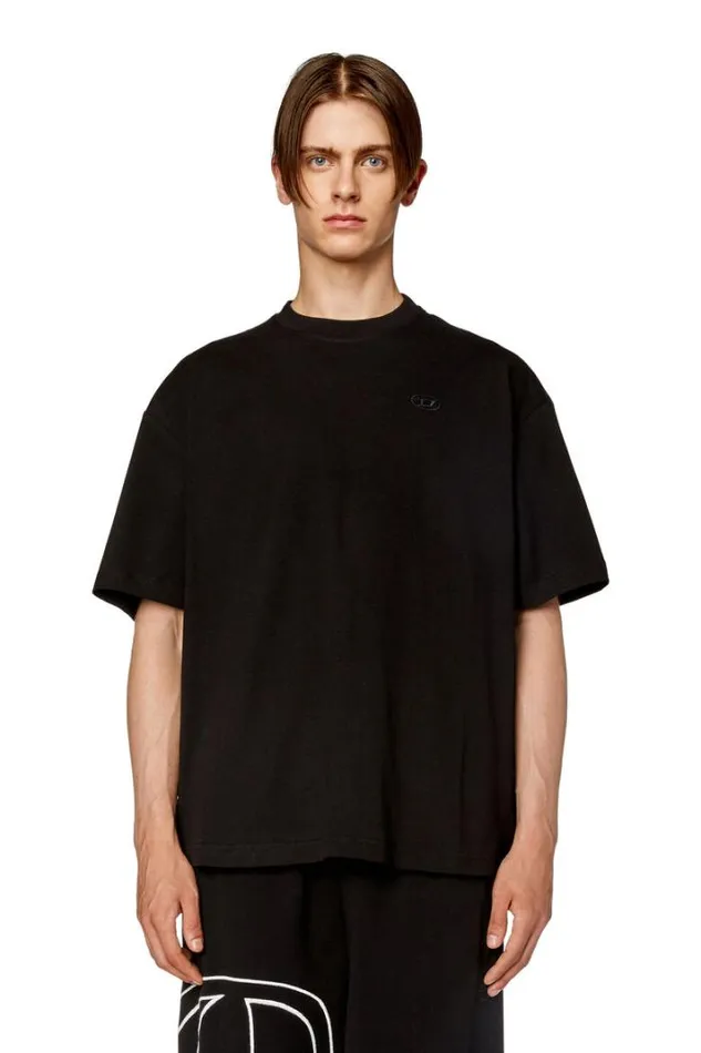 Men TBoggyMegovalD Black Diesel Tshirts Men TBoggyMegovalD Black Diesel Tshirts