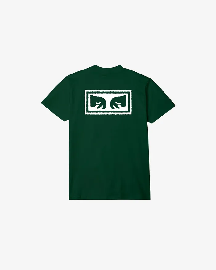 Men TSHIRTS OBEY Clothing OBEY EYES III CLASSIC TSHIRT Forest Green