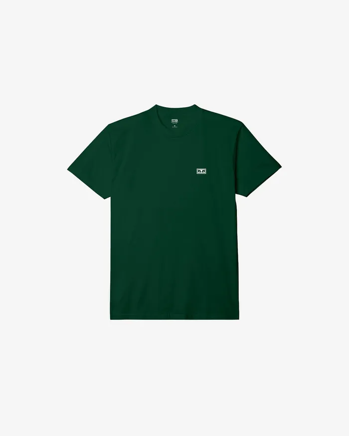 Men TSHIRTS OBEY Clothing OBEY EYES III CLASSIC TSHIRT Forest Green