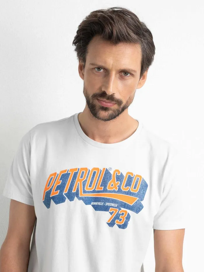 Men TShirts Petrol Industries Artwork TShirt Antartica