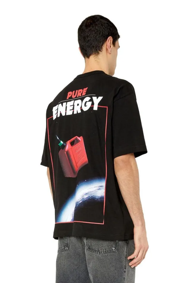 Men TWashG5 Black Diesel Tshirts Men TWashG5 Black Diesel Tshirts
