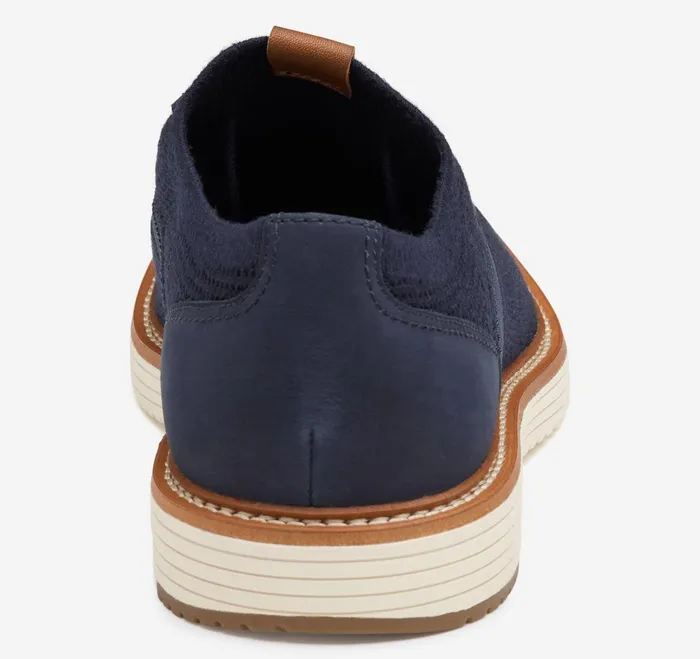 Men Upton Knit Plain Toe Navy Knit JohnstonandMurphy LaceUps Men Upton Knit Plain Toe Navy Knit JohnstonandMurphy LaceUps