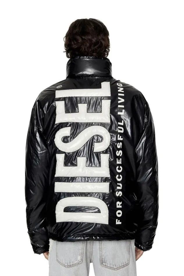 Men WJupiter Black Diesel Outerwear And Jackets Men WJupiter Black Diesel Outerwear And Jackets