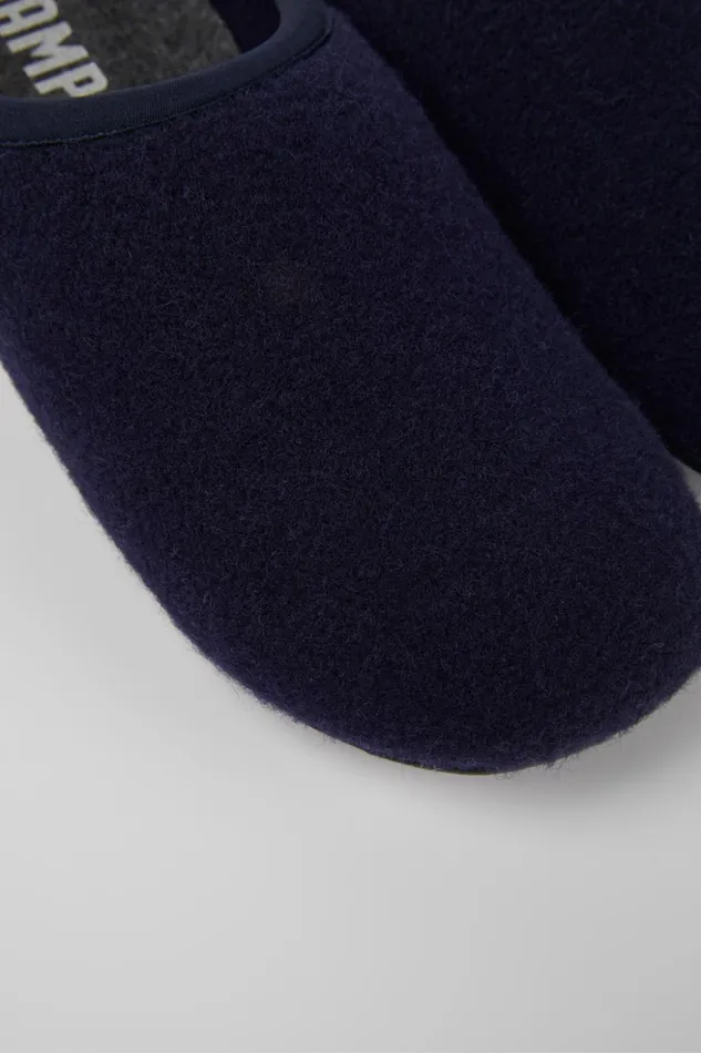 Men Wabi Blue Slippers Camper Slippers