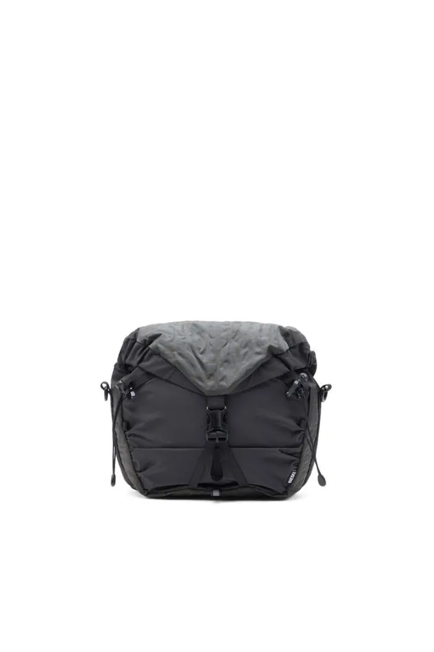 MenWomen Drape Crossbody S X Black Diesel Crossbody Bags