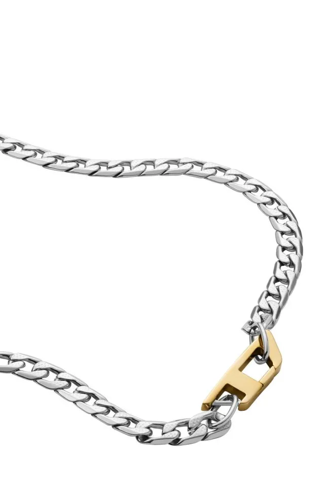 MenWomen Dx1343 Silver Diesel Jewelry