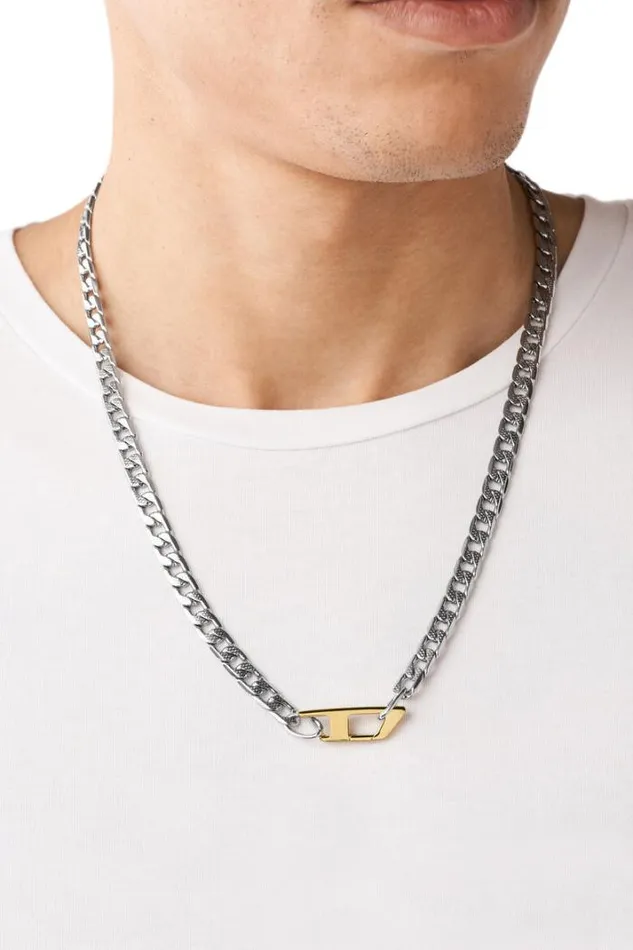 MenWomen Dx1343 Silver Diesel Jewelry MenWomen Dx1343 Silver Diesel Jewelry