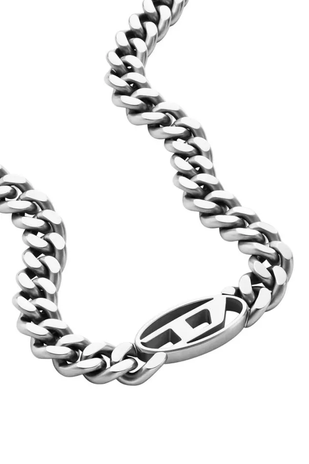 MenWomen Dx1433 Silver Diesel Jewelry