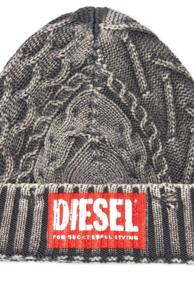 MenWomen KEriko Black Diesel Caps Gloves And Scarves MenWomen KEriko Black Diesel Caps Gloves And Scarves