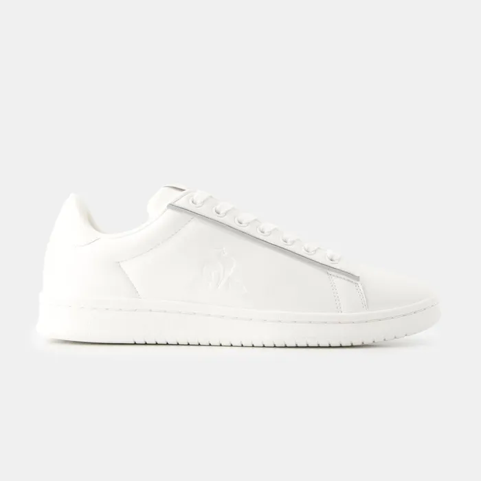 MenWomen Le Coq Sportif Trainers And Sneakers Shoes LCS COURT CLEAN Optical White 