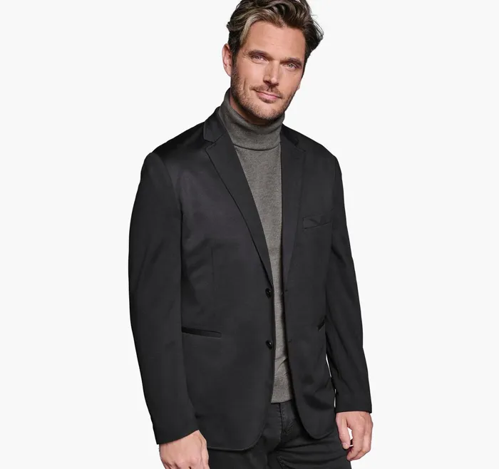Men Xc4 Cool Degree Blazer Black JohnstonandMurphy Blazers