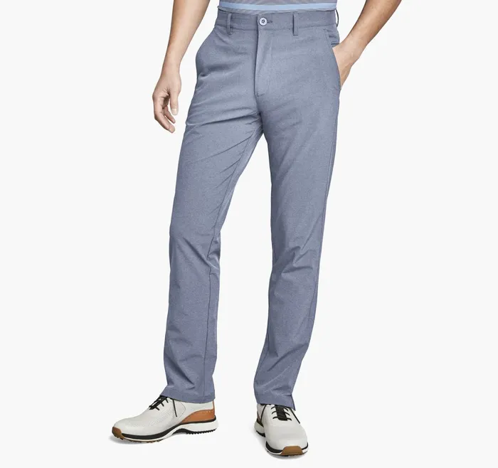 Men Xc4 Performance Pants Heather Blue JohnstonandMurphy Pants and Jeans