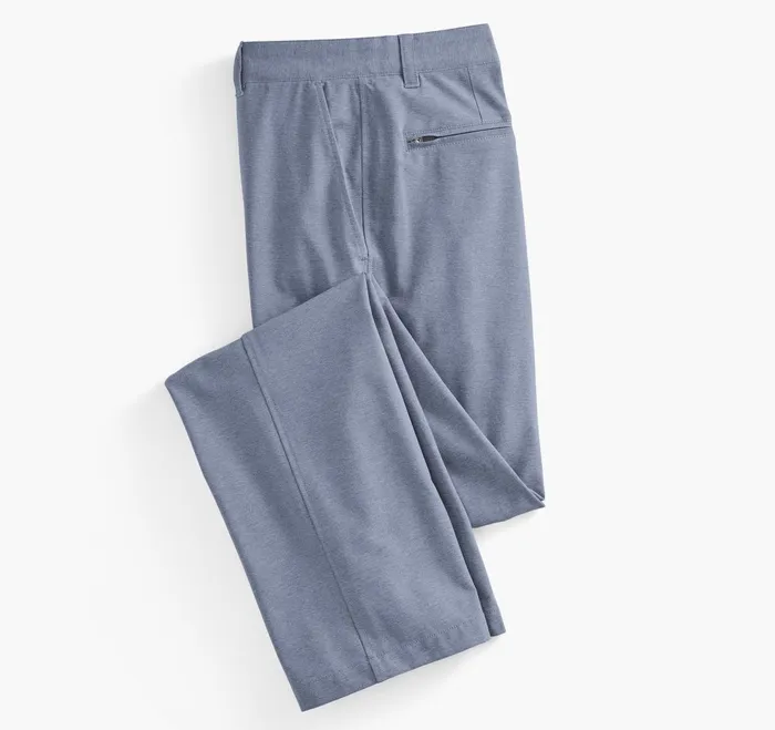 Men Xc4 Performance Pants Heather Blue JohnstonandMurphy Pants and Jeans Men Xc4 Performance Pants Heather Blue JohnstonandMurphy Pants and Jeans