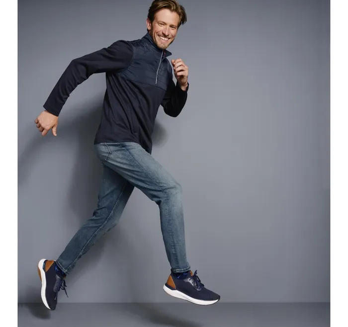 Men Xc4 Quilted QuarterZip Navy JohnstonandMurphy Sweaters and Knits Men Xc4 Quilted QuarterZip Navy JohnstonandMurphy Sweaters and Knits