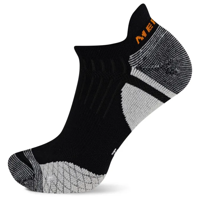 Merrell Accessories MenWomen Cushion Trail Runner Tab Sock Black