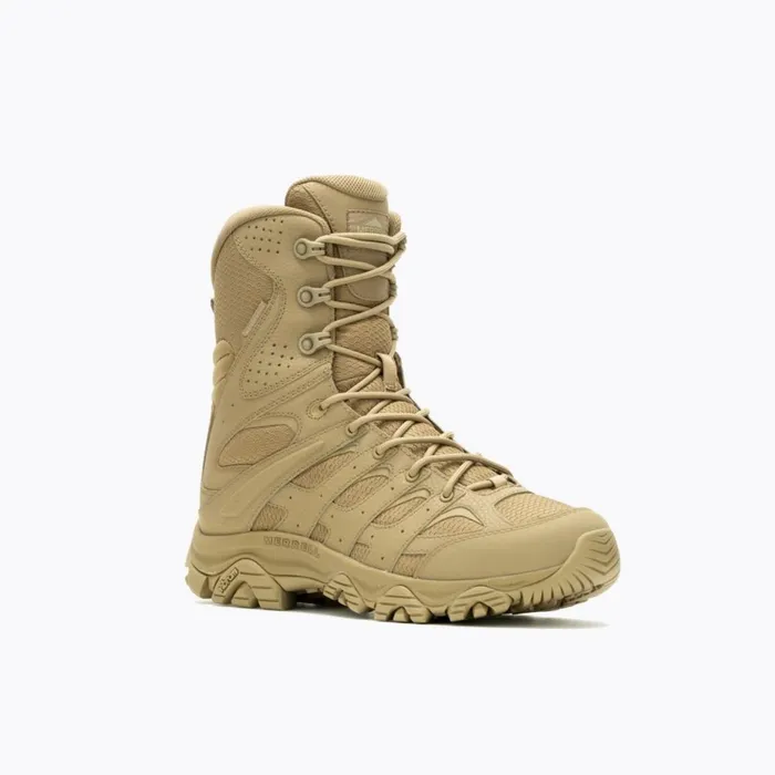 Merrell Boots Men Moab 3 8034 Tactical Zip Waterproof Boot Dark Coyote