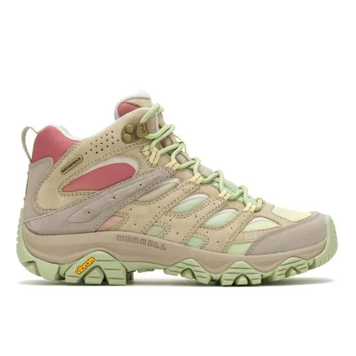 Merrell Boots Women Moab 3 Vista Mid Waterproof Khakimulti