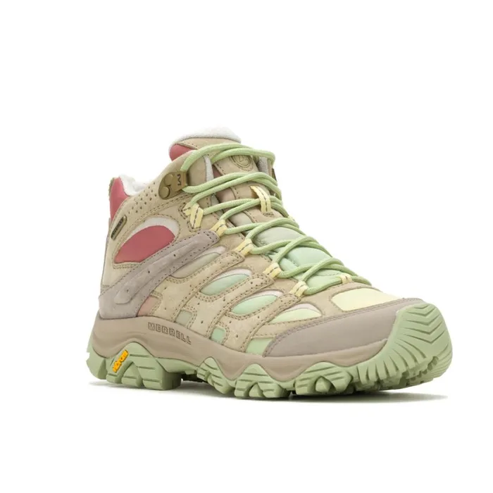 Merrell Boots Women Moab 3 Vista Mid Waterproof Khakimulti