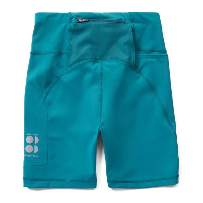 Merrell Bottoms Women Ascend Power Cargo Short X Sweaty Betty Cabin Blue