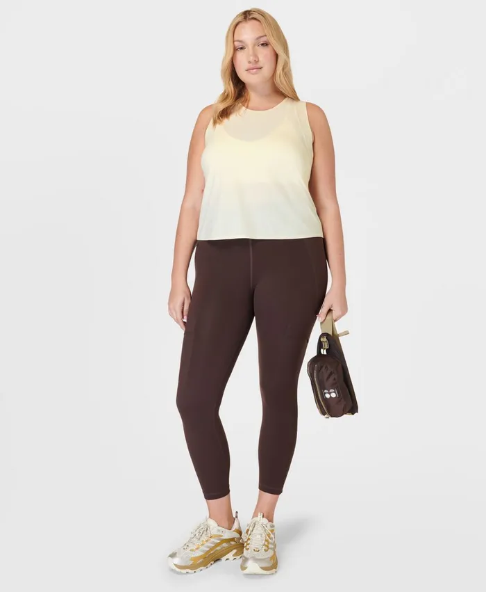 Merrell Bottoms Women Ascend Power Cargo Workout Legging X Sweaty Betty Cacao Brown
