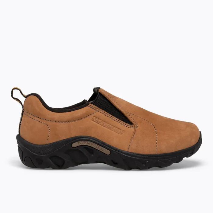 Merrell Easy On Easy Off Kids Big Jungle Moc Nubuck Brown Nubuck