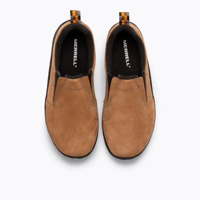Merrell Easy On Easy Off Kids Big Jungle Moc Nubuck Brown Nubuck