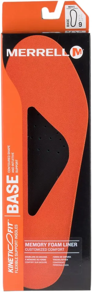 Merrell Shoe Care Men Kinetic Fit Base Al Footbed Wide Width Recovery