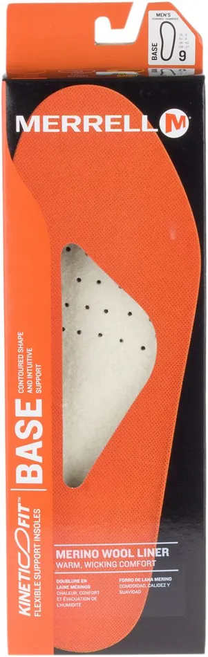 Merrell Shoe Care Men Kinetic Fit Base Wide Width Wool