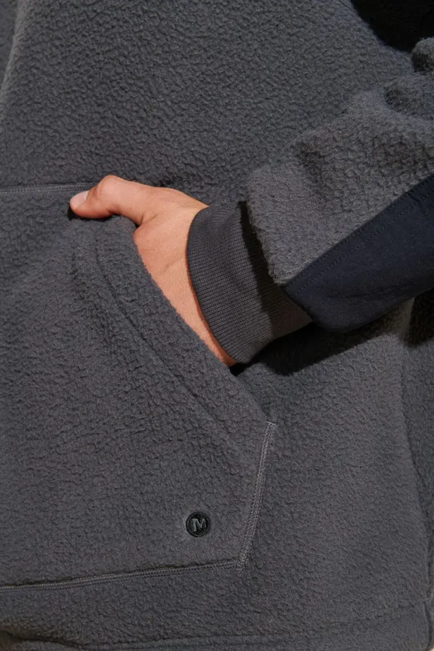 Merrell Tops Men Sherpa Hoody Asphalt