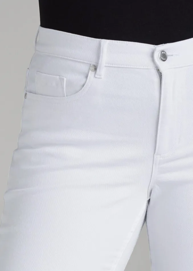 MID RISE COLOR SKINNY JEANS White Women VENUS Skinny