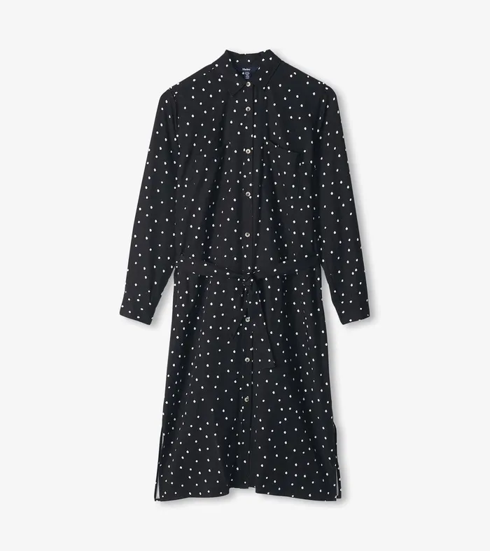 Midi Shirt Dress 8211 Classic Spots Hatley
