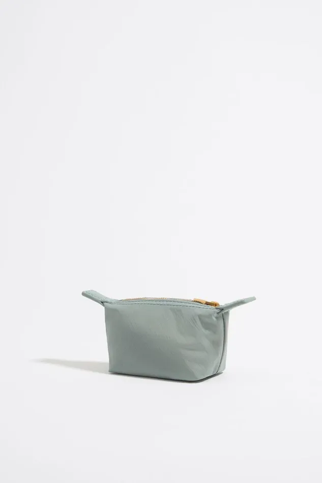Mini Aquamarine Nylon Trapezium Coin Purse Watergreen Women Bimba Y Lola Wallets And Coin Purses