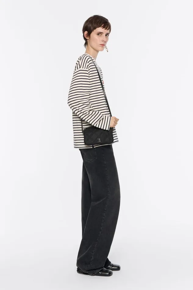 Mini Black Nylon Crossbody Bag Black Women Bimba Y Lola Mini Bags Mini Black Nylon Crossbody Bag Black Women Bimba Y Lola Mini Bags