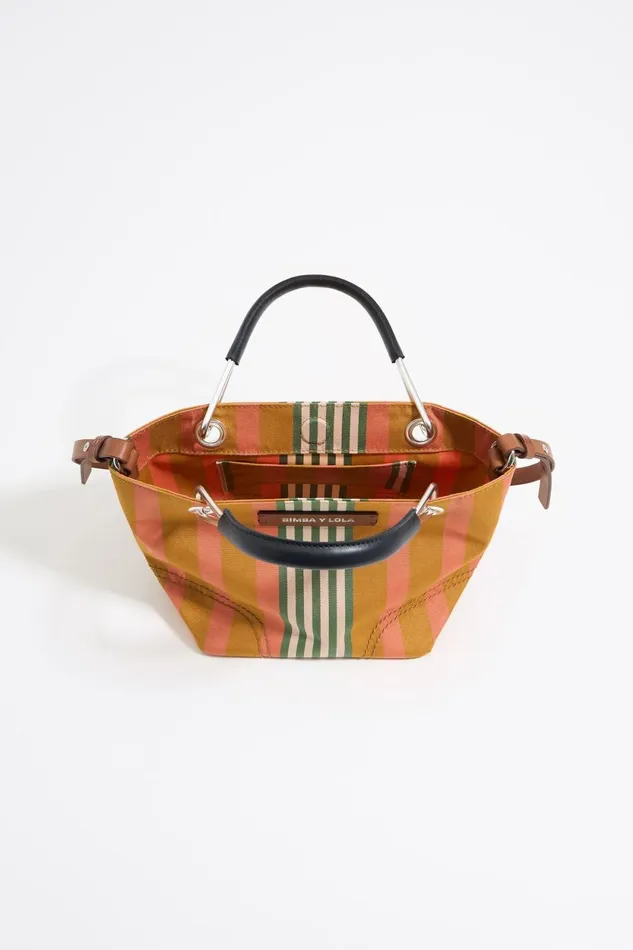 Mini Ocher Canopy Handbag Ochre Women Bimba Y Lola Shoppers Mini Ocher Canopy Handbag Ochre Women Bimba Y Lola Shoppers