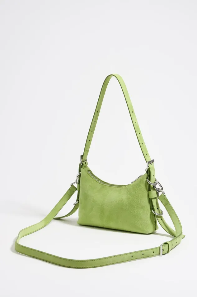 Mini Pistachio Leather Swarovski Pocket Slouch Bag Pistachio Women Bimba Y Lola Shoulder Bags Mini Pistachio Leather Swarovski Pocket Slouch Bag Pistachio Women Bimba Y Lola Shoulder Bags
