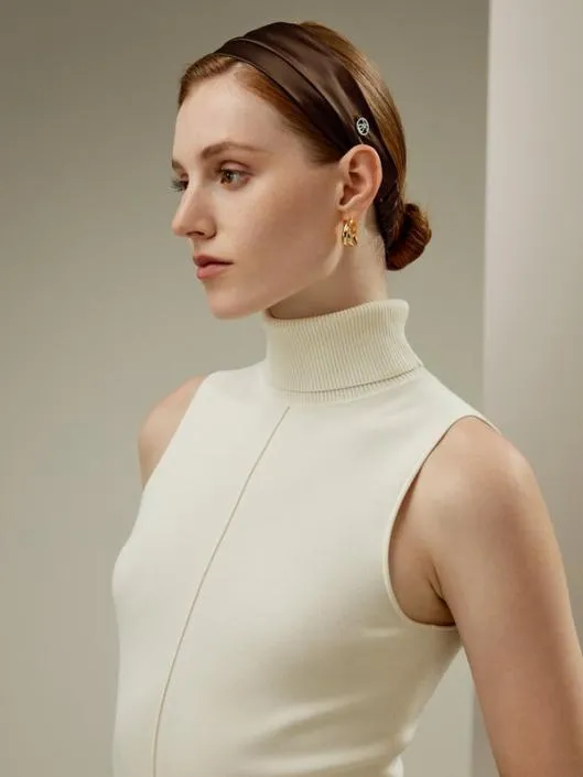 Minimalist Silk Headband With Adjustable Design Women Lilysilk Silk Scrunchies