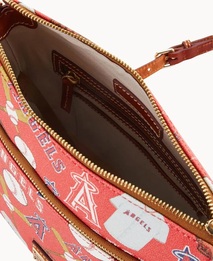 MLB Angels Crossbody Angels Woman Dooney and Bourke Crossbodies MLB Angels Crossbody Angels Woman Dooney and Bourke Crossbodies