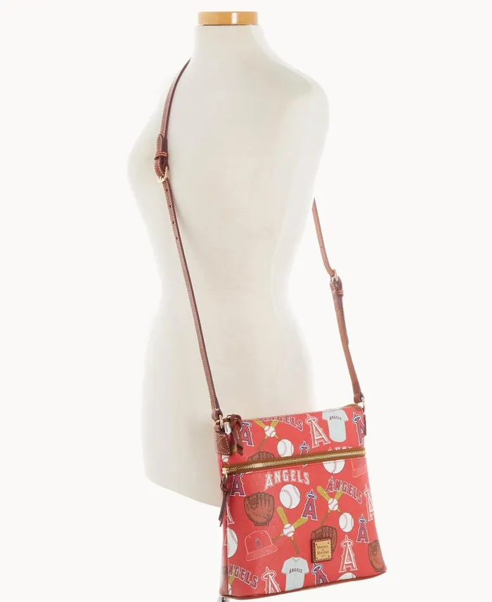 MLB Angels Crossbody Angels Woman Dooney and Bourke Crossbodies MLB Angels Crossbody Angels Woman Dooney and Bourke Crossbodies