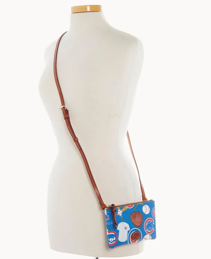 MLB Cubs Top Zip Crossbody Cubs Woman Dooney and Bourke Crossbodies MLB Cubs Top Zip Crossbody Cubs Woman Dooney and Bourke Crossbodies
