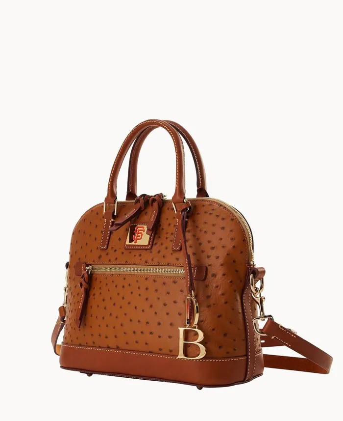 MLB Giants Domed Zip Satchel Giants Woman Dooney and Bourke Satchels MLB Giants Domed Zip Satchel Giants Woman Dooney and Bourke Satchels