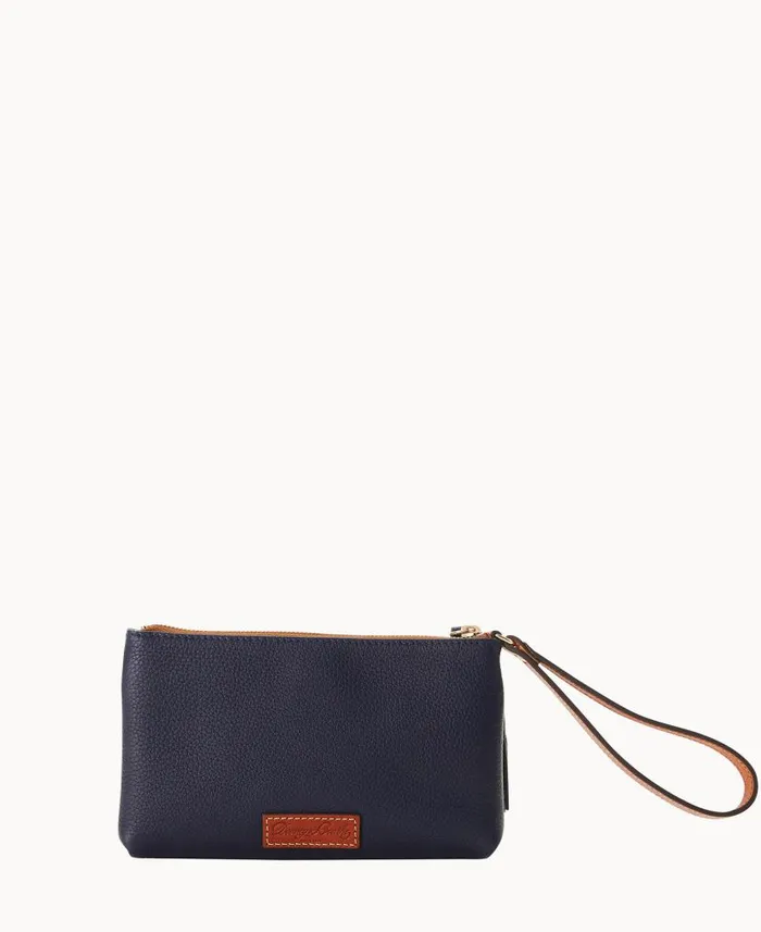 MLB Guardians Double Zip Wristlet Guardians ManWoman Dooney and Bourke Wallets