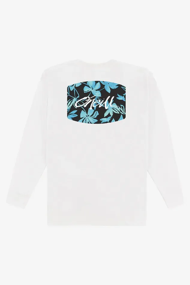 MOTLEY STANDARD FIT LONG SLEEVE TEE White Men O039NEILL Clothing
