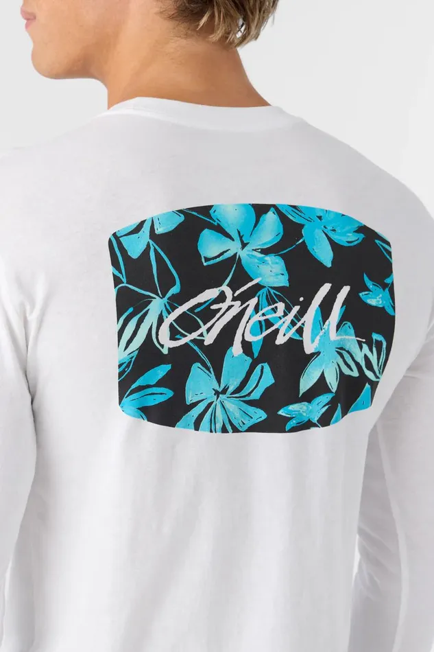 MOTLEY STANDARD FIT LONG SLEEVE TEE White Men O039NEILL Clothing