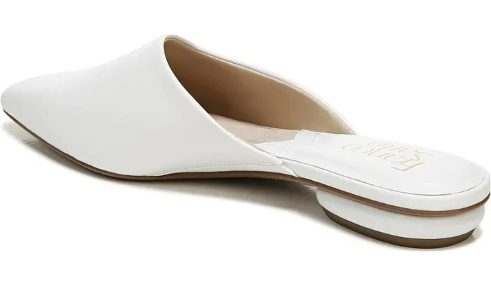 Mules Women Franco Sarto Franco Bridget 2 Mule White Leather